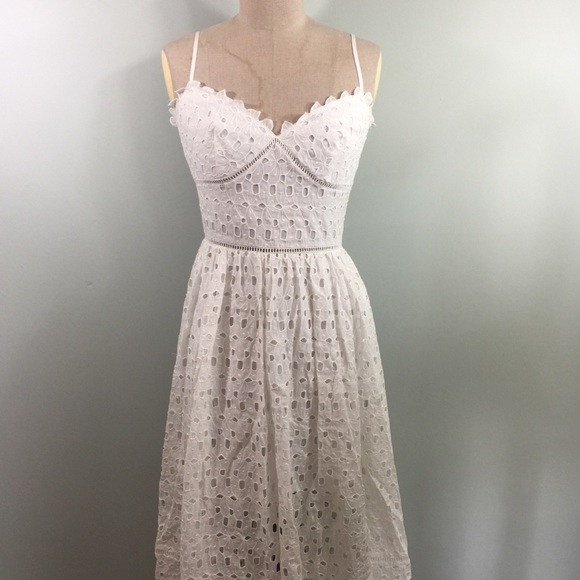 bebe Dresses & Skirts - bebe // Eyelet Lace Dress // Size S // NWOT As Is